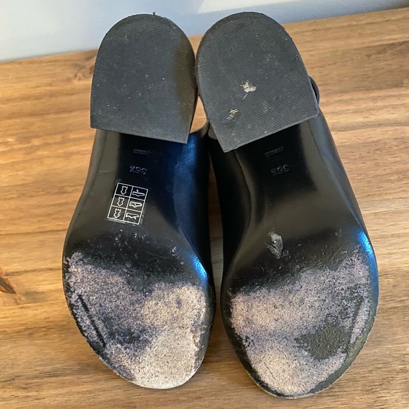 Alexander Wang Black Leather Peep Toe Sandal Bootie - Picture 5 of 9